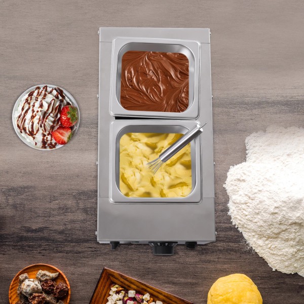 Unbranded 6L 800W Chocolate Tempering Machine Electric Melting Pots Stainless