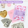 ALLOMN 100 Envelopes Budget Planner Binder, A5 Planner Money Envelopes