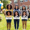 MotiMind 8 Pcs Class of 2027 Senior Photo Booth Props