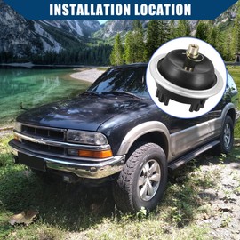 Hihaha NO. 2503174 4-Wheel Drive 4WD Front Differential Vacuum Actuator for Chevy S10 Blazer 1983-2005 for GMC S15 Jimmy 1983-2004 / Car Vacuum Actuator/Durable / 1pcs