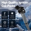 Pack of 4 Ignition Coil Compatible with Toyota Corolla Prius
