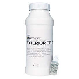 FGCI - 1 Quart Marine Grade Gel Coat for Boat Building, RV Gel Coat, Restoration, Carbon Fiber Gel Coat, Fiberglass Repair, Patching, Boat Painting Supplies and Repair kit (White)