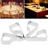 WOWOWO Table Cloth Clips 4Pcs Stainless Steel Table Cloth Tablecloth