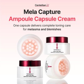 CENTELLIAN 24 Madeca Mela Capture Ampoule Capsule Cream (Ampoule Cream, 1.85 fl oz / 55ml) – Anti-Aging Face Moisturizer with Peptides & Centella Asiatica, Hydrating Korean Skincare