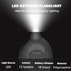 Daemson Mini LED Keychain Flashlight, Ultra Bright Micro Pocket Light,