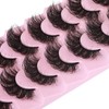 False Eyelashes Full Lashes Mink Wispy Thick Volume Eye Lashes