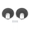 TCMT 6.5" Saddlebag Speaker Lid Grills Fit For Indian Chieftain