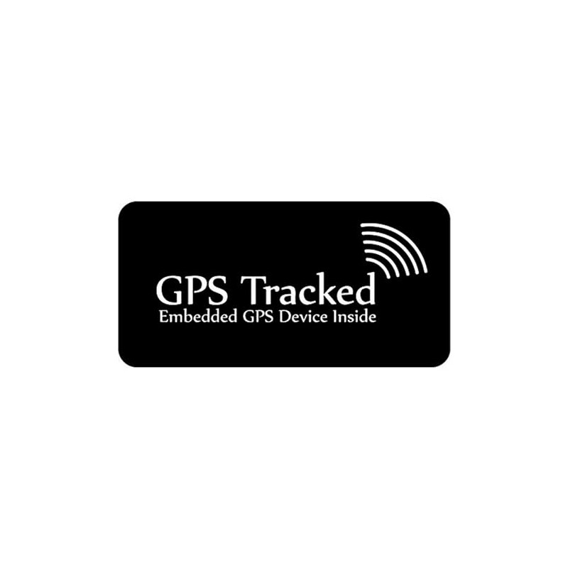 CafePress GPS Tracking Inside Sticker Square Bumper Sticker Car Decal