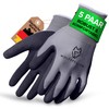 WOLFSFELLER Premium Work Gloves Men's Size 10, 5 Pairs Robust