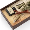 Quill Pen Sealing Wax Stamp Set Retro European Style Stainless
