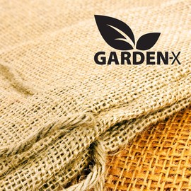GARDENIX® Pack of 3 Universal Jute Sacks (55 cm x 85 cm, 250 g/m²), Natural Fibre, 100% Jute, Durable