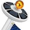 LumeGen LED Solar Flagpole Top Light I Illuminate Your Flag