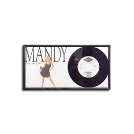 Single Vinyl Record Cover and Frame