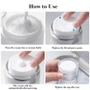 HOTUT Airless Pump Dispenser, 1 Piece 15 ml Cream Pump
