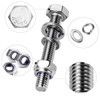 Mbsomnus M8 Hexagon Screw and Nuts Set of 15 Stainless