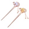 FOMIYES Sets Fashion Women's Hair Chopsticks Chinese Hair Sticks Metal