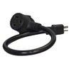 AP3050-28, 28-in 10-30P to N6-50R 50A Adapter, 110V & 220V,