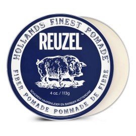 Reuzel fiber cera pomada para cabello de hombre fijación firme y flexible soluble en agua brillo bajo para cualquier cabello 113g
