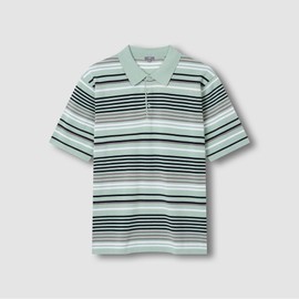 JAJU [JAJU/자주] 남 카라 반팔 니트_라이트 민트 [JAJU] Men's Collar Short-Sleeve Knit _ Light Mint
