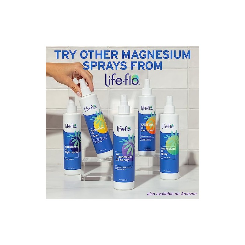 Life-flo Pure Magnesium Oil, 8 Ounce