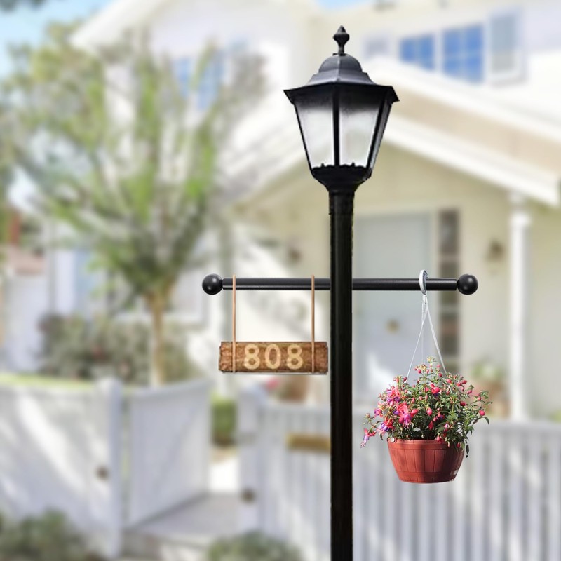 Lamp Post Cross Arm 16 inch Steel Lamp Post Cross