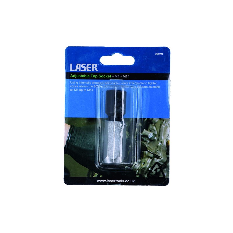 Laser Tools Laser 8029 Adjustable Tap Socket M4 - M14,