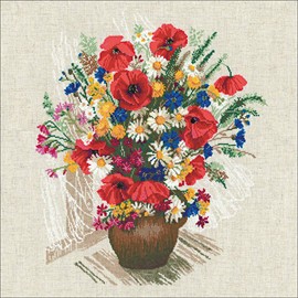 RIOLIS Stickpackung - Bauernstrau?