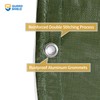 GUARD SHIELD Round Tarp 8 Feet Waterproof Heavy Duty Circle