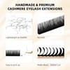 ABONNIE Classic Lash Extensions, Premium Cashmere Individual Lash Extensions, 0.05