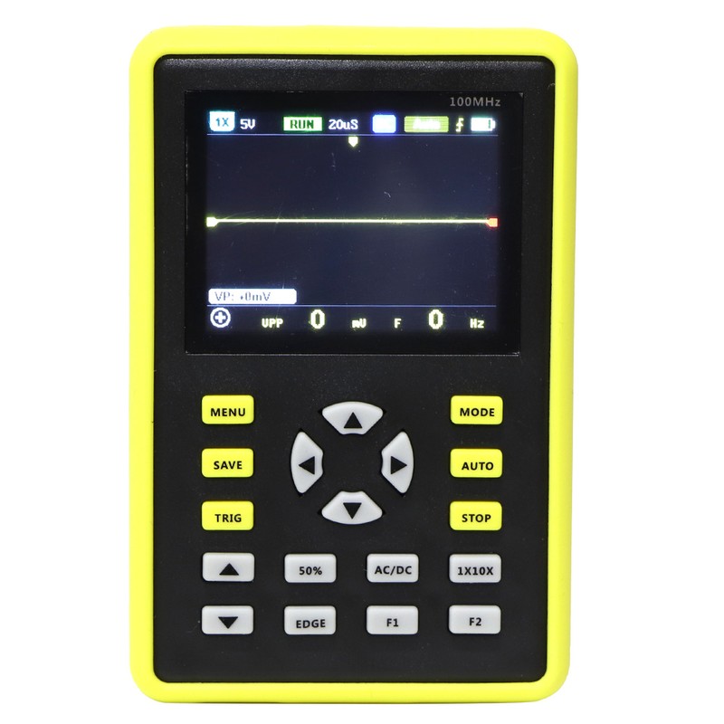 Handheld USB Portable IPS LCD Mini Digital Oscilloscope Multimeter Tester