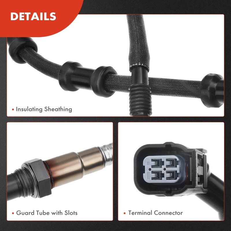 Sensor de oxígeno O2 A-Premium compatible con Honda Accord 2018