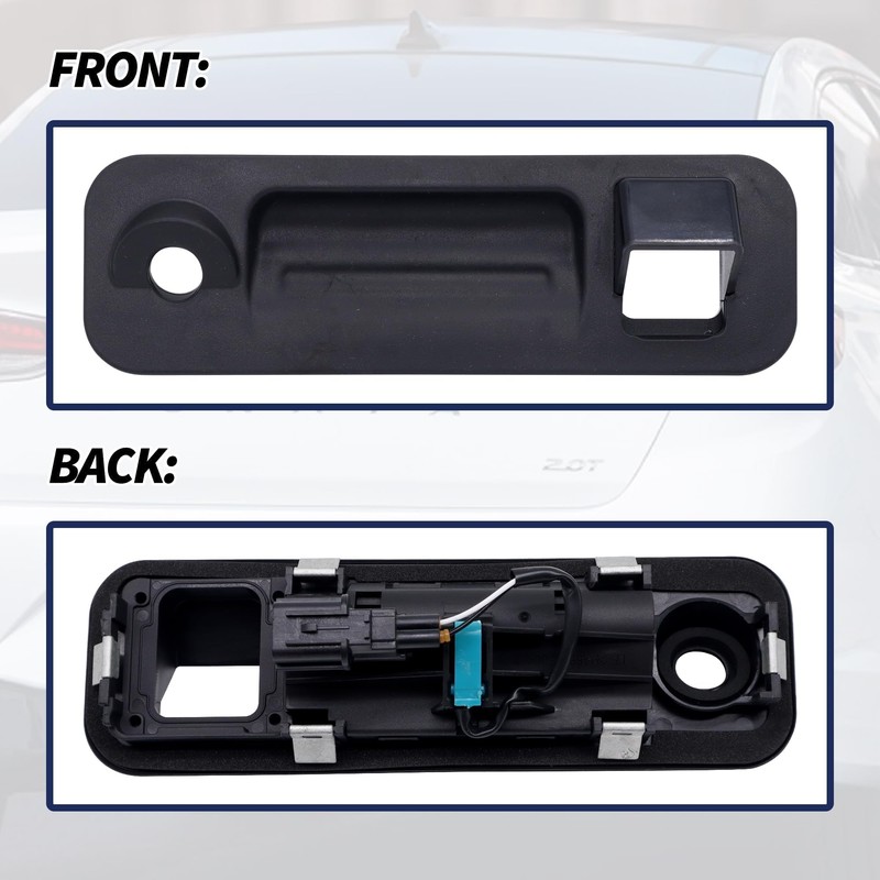 HiSport 81260-C1010 Rear Outside Trunk Lid Lock Handle Compatible with