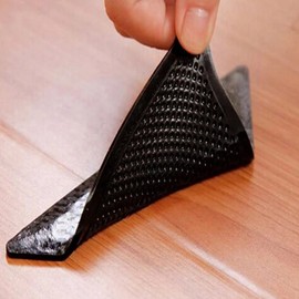 12 Pieces Anti-Slip Map, Anti-slip Tape, Stair Mat, Anti-Slip Mat, New and Improved Carpet, Anti-Slip Floor Mat, Anti-Slip Belt, Large Triangular Size, Washable, Reusable Anti-Slip Sofa Cover, Carpet