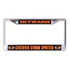 Skywarn Certified Storm Spotter Chrome License Plate Frame