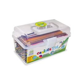 CARIOCA TITA | Farb- und Zeichenstiftetui, Super Resistente Buntstifte, 120 Teile