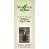 Biosource for nails natural therapy brilliant top coat, 0.4 oz
