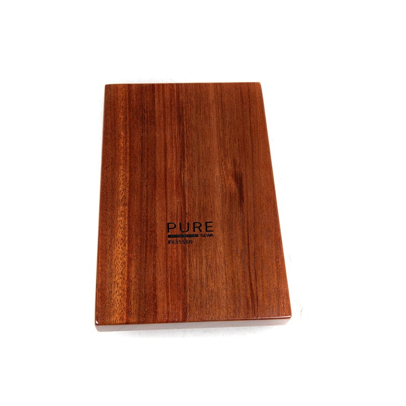 GEWA Kalimba Thumb Piano Solid Mahogany, 17 Steel Tongues, Tunable,