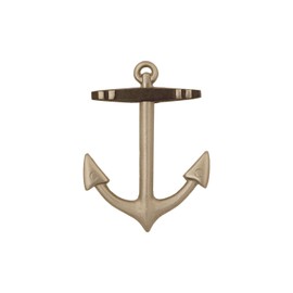 Anchor Door Knocker - Nickel (Standard Size)