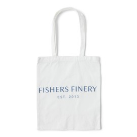 Fishers Finery 100% Organic Cotton Canvas Tote Reusable Shopping Bag (One Size)