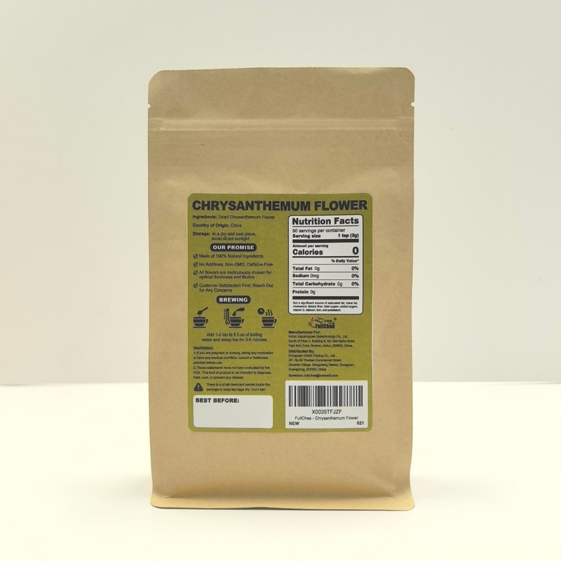 FullChea - Top Grade Chinese Chrysanthemum Tea - 3.52oz/100g -