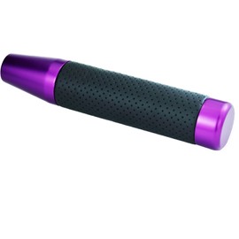 Temzzer 7" Long Car Shift Handle Knob Heavy Alloy Transmission Gear Shifter Lever Knob for Most Manual Automotive Vehicles (Purple)