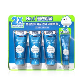 Senka Perfect Whip Facial Wash Cleansing Foam 120g x 3 + 1 40g (new type) -R / 센카 퍼펙트 휩 페이셜 워시 클렌징폼 120g x 3개 + 40g(신형) 1개 -R