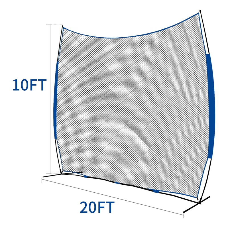 KAIDIDA Baseball Net for Backyard 20 X 10 FT Softball