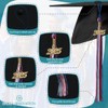 Endea Graduation Mixed Triple Color Tassel with Gold Date Drop