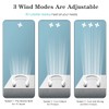 Portable Air Conditioner Neck Fan，Personal Air Cooler Hanging，4000mAh Wearable Fans，Mini，USB