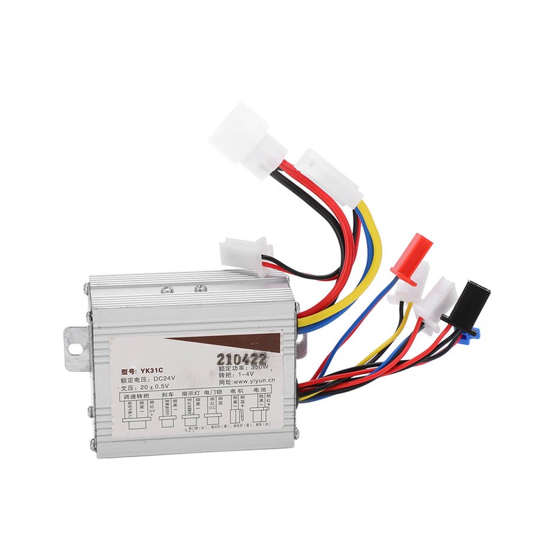 YK31 24V 350W Electric Scooter Controller DC Wire Drawing Motor