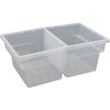 Really Good Stuff Two-Compartment All-Purpose Bin Single - 1 bin