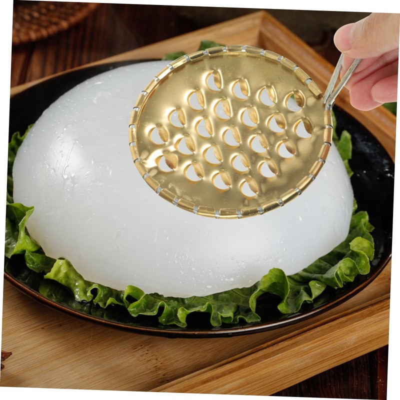 CIYODO Stainless Steel Bean Jelly Scraper Kitchen Tool Multipurpose Cold