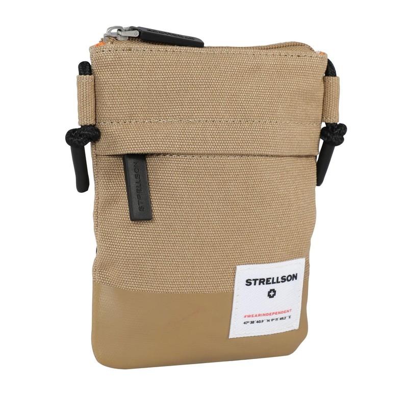 Strellson Tottenham Wyatt XSVZ Shoulder Bag 18 cm Beige, beige,