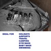 Netagon 9 Piece Travel Bottle Set Leak Proof Clear Toiletries